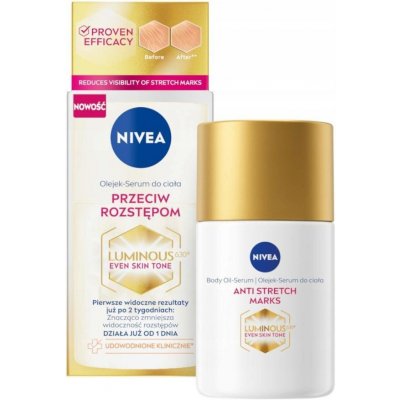 NIVEA Luminous630 Tělové sérum proti striím 100 ml – Hledejceny.cz