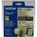 Brother 62mm x 100mm, bílá, DK11202