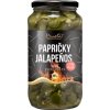 Cukr Bassta Papričky Jalapenos Extra pálivé krájené v nálevu z viného octa 907 g