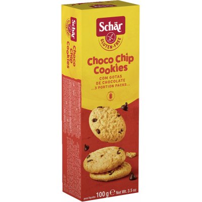 Schär Choco Chip Cookies 100 g – Zbozi.Blesk.cz