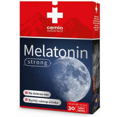 Cemio Melatonin strong 30 tablet – Hledejceny.cz