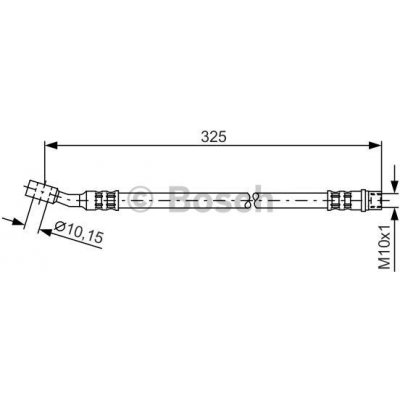 BOSCH Brzdová hadice 1 987 476 394 – Hledejceny.cz