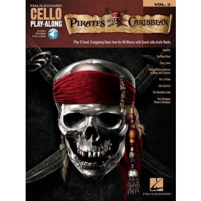Cello Play-Along 3: Pirates Of The Caribbean noty na violoncello + audio – Zbozi.Blesk.cz