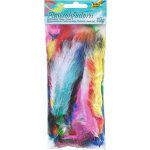 Barevná peříčka flaušová , mix barev 10 g – Zboží Dáma