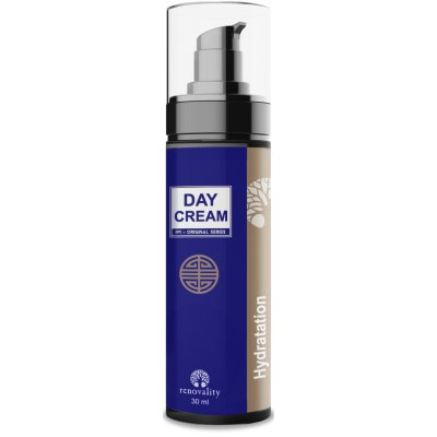 Renovality Day Cream Hydratace probiotika a houbový komplex 30 ml – Zboží Mobilmania