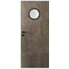 Interiérové dveře VASCO DOORS REGO okénko falcové grafit 10000409 60 cm