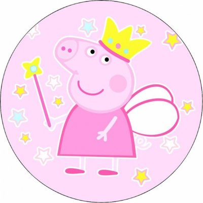 Jedlý papír prasátko Pepa víla 19,5 cm - Magic – Zbozi.Blesk.cz