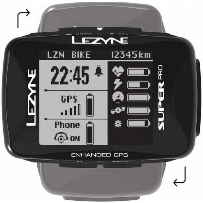 Lezyne SUPER PRO GPS HR/ProSC LOADED – Zbozi.Blesk.cz