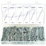 Závlačky sada 1000ks, 6 velikostí GEKO nářadí G02804 – Sleviste.cz