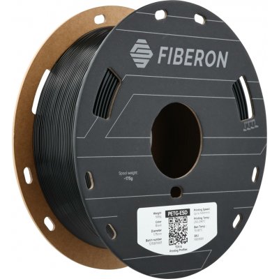 Polymaker PolyMax Tough PETG-ESD 1,75 mm 0,5 kg černá – Zboží Živě