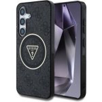 Guess Magnetic IML Metal Glitter 4G Circle Triangle Samsung S25 černé GUHMS25SHG4PRTGK – Hledejceny.cz