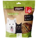 Yoggies Sušené vepřové maso pro psy 80 g – Zboží Dáma