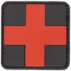 Nášivka nášivka Medic First Aid červený kříž 3D PVC