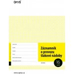 Optys 1236 Záznamník o provozu tlakové nádoby A4 nepropisující 16 listů – Hledejceny.cz