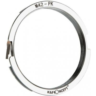 K&F Concept adaptér objektivu M42 na Pentax K – Zboží Živě