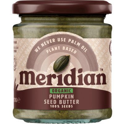 Meridian Pumpkin Seed Butter 170 g Organic Krém z dýňových semínek BIO