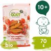 Dětský snack Good Gout Bio Mini bagetky s rajčátky 70 g