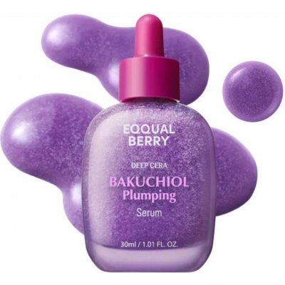Eqqualberry Pleťové sérum s bakuchiolem Bakuchiol Plumping Serum 30 ml – Hledejceny.cz