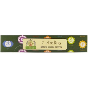 Orkay Namaste 7 Chakra indické vonné tyčinky 15 g