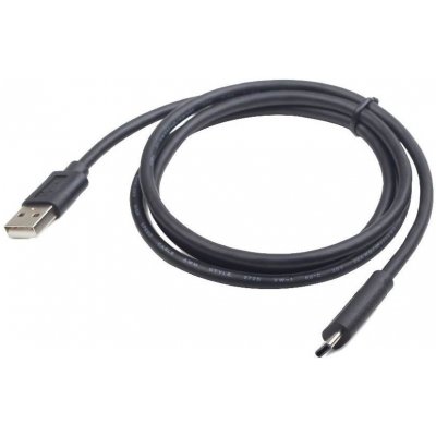 Gembird CCP-USB2-AMCM-6 USB 2.0 AM - USB typ C, 1,8m, černý – Zbozi.Blesk.cz