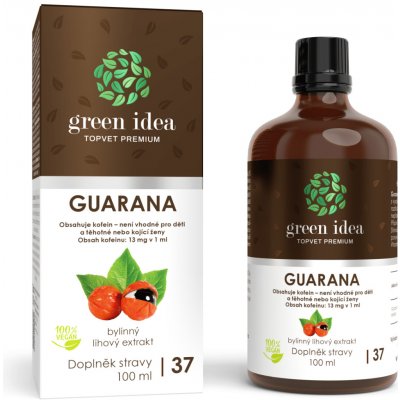Green idea Guarana tinktura 100 ml – Hledejceny.cz