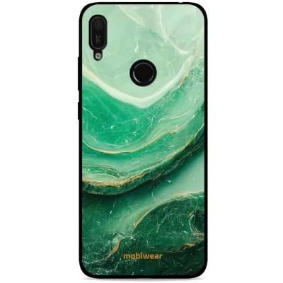 Pouzdro Mobiwear Glossy Huawei Y6 2019 / Honor 8A - G023G - Zelený mramor – Zbozi.Blesk.cz
