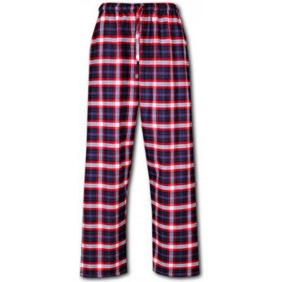 Numberoplus Romili pánské pyžamové kalhoty vínové – Zboží Mobilmania
