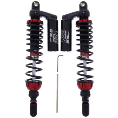 Sada zadních tlumičů YSS Twin Shock Black, Honda Forza 300 / 350 (2018-) TG302-395TRJ-02-888A | Zboží Auto