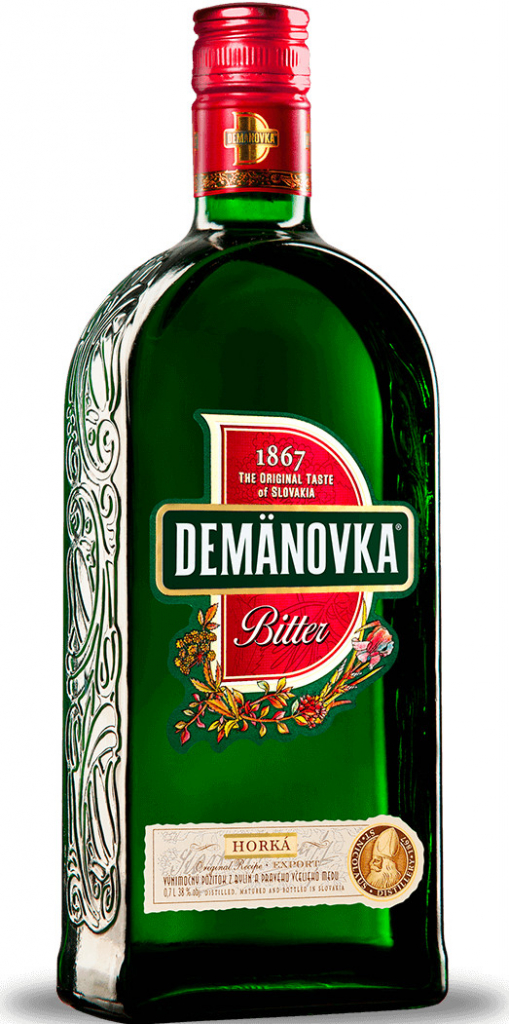 Demänovka Hořká 38% 0,5 l (holá láhev)