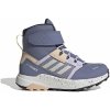 Dětské trekové boty adidas Performance Terrex Trailmaker dětské sněhule Q46436 fialová