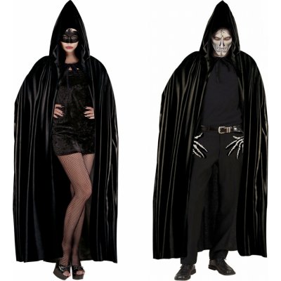 Plášť černý s kapucí – Zboží Mobilmania