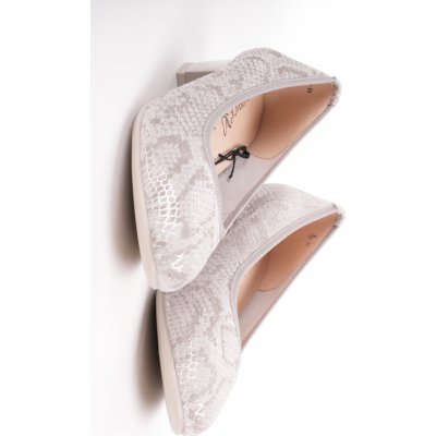 CAPRICE dámské lodičky šedé – Sleviste.cz