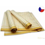 Sleep-well Malá kostka 50x70 cm 3ks žlutá – Zboží Dáma