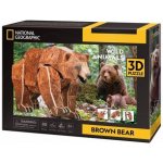 Cubic Fun 3D puzzle Medvěd hnědý 77 ks – Hledejceny.cz