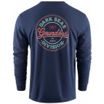 Grundéns tričko Dark Seas X Grundens Instinctive LS T-Shirt Dark Navy – Zboží Dáma
