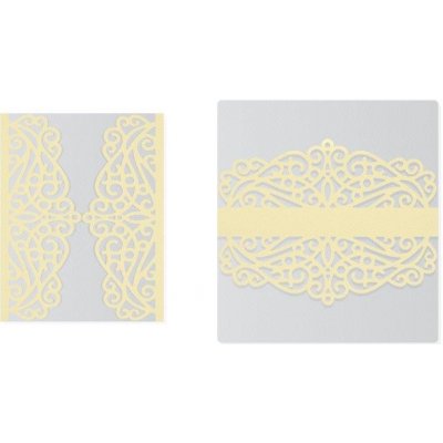DP Craft Výřezávací šablona krajová zdobená – Sleviste.cz