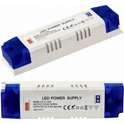 BERGE Zdroj pro LED nábytek 12V - 100W - 8,3A - IP20 PS-ME-12V-100W – Zboží Mobilmania