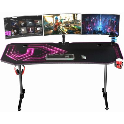 Ultradesk Frag XXL černý / růžový UDESK-FX-PN