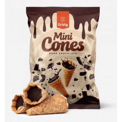 Grizly Mini kornoutky s hořkou čokoládou 150 g – Hledejceny.cz
