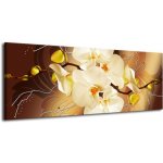 Obrazy na plátně orchidej žlutá plátno 1 145x58 – Hledejceny.cz