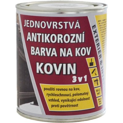 Color City Antikorozní jednovrstvá barva KOVIN hnědá kaštanová 4l – Zbozi.Blesk.cz