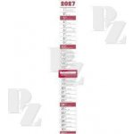 Nástěnný vázanka úzká BOBO Blok 2027 – Zboží Mobilmania