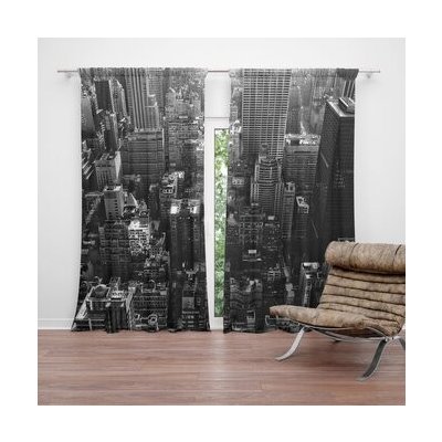 Sablio Závěs Mrakodrapy 3: 2ks 140x250cm – Hledejceny.cz