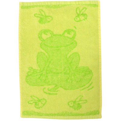 Profod Dětský ručník Frog green 30 x 50 cm – Zbozi.Blesk.cz