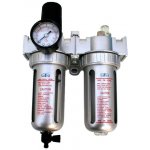 Regulátor tlaku vzduchu 1/2", 10 bar, s vysoušečem a přimazáváním - SATRA | Zboží Auto