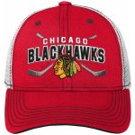 Outerstuff Chicago Blackhawks Lockup Meshback Adjustable dětská – Hledejceny.cz