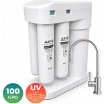 AKV RO TYTAN-100+UV White kompaktní filtr reverzní osmózy 100 GPD – Hledejceny.cz