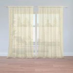 Sablio Záclony Hvězdy: 2ks 150x250cm – Hledejceny.cz