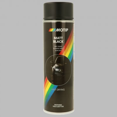 Motip Matt Black černý matný akrylový lak 500 ml – HobbyKompas.cz