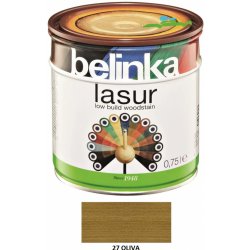 Belinka Lasur 0,75 l zelená